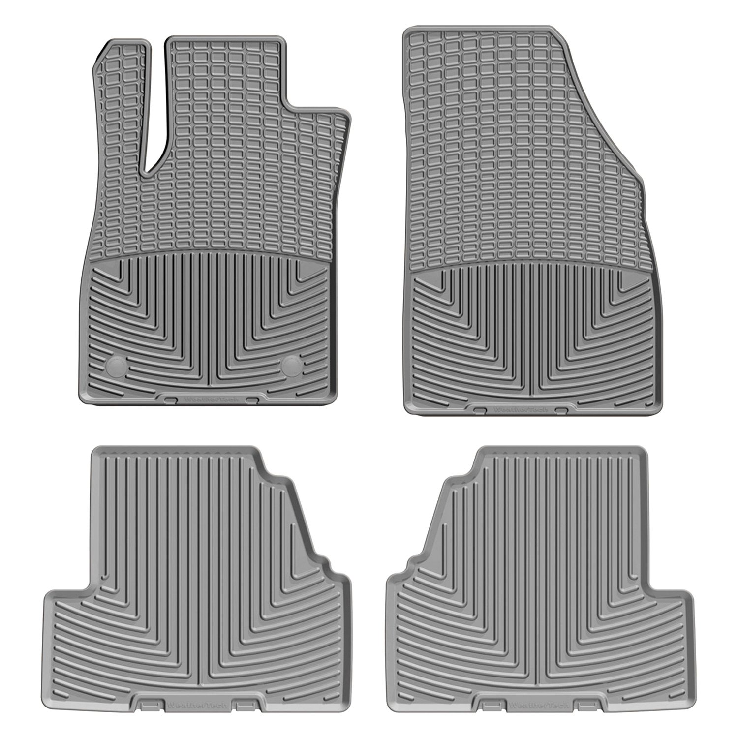 Weathertech® W368GRW373GR AllWeather 1st & 2nd Row Gray Floor Mats