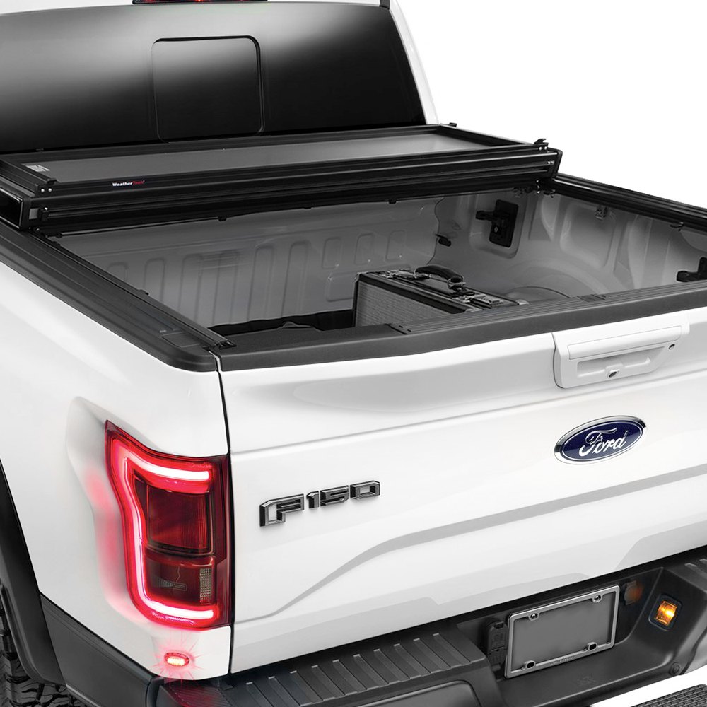 Weathertech Honda Ridgeline 5 3 64 0 Bed 2017 Alloycover Hard Tri Fold Pickup Truck Bed Cover