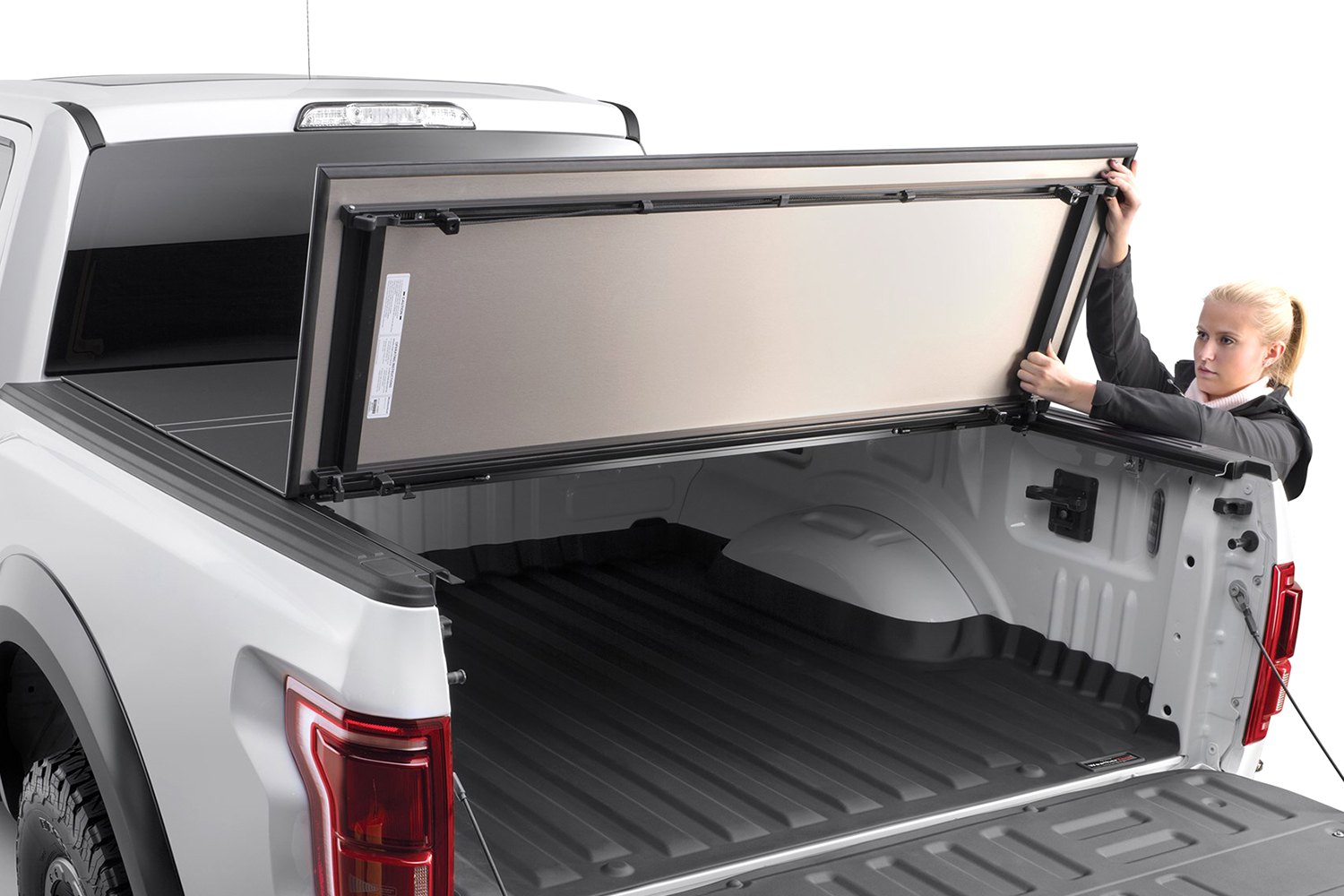 Weathertech Alloycover Hard Tri Fold Pickup Truck Bed Cover