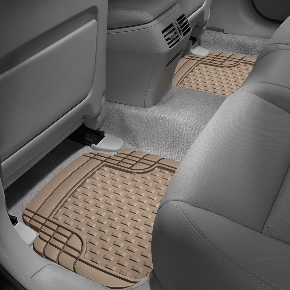 Weathertech 11avmst Avm 1st 2nd Row Footwell Coverage Tan