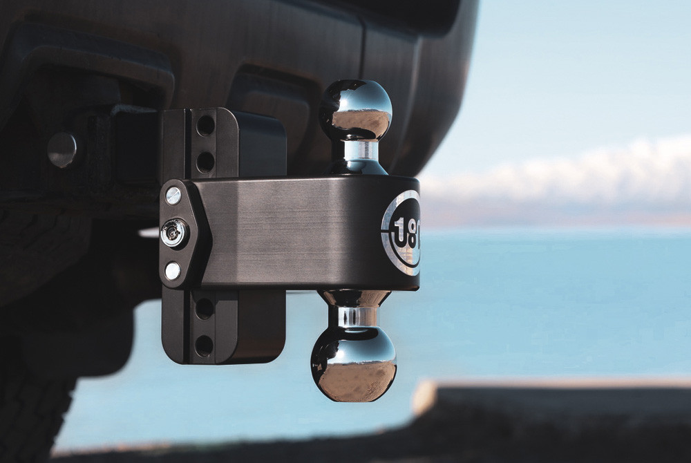 Weigh Safe® LTB6 2.5 KA CER BLA   Class 5 180 Hitch Adjustable 6" Drop Cerakote Black With