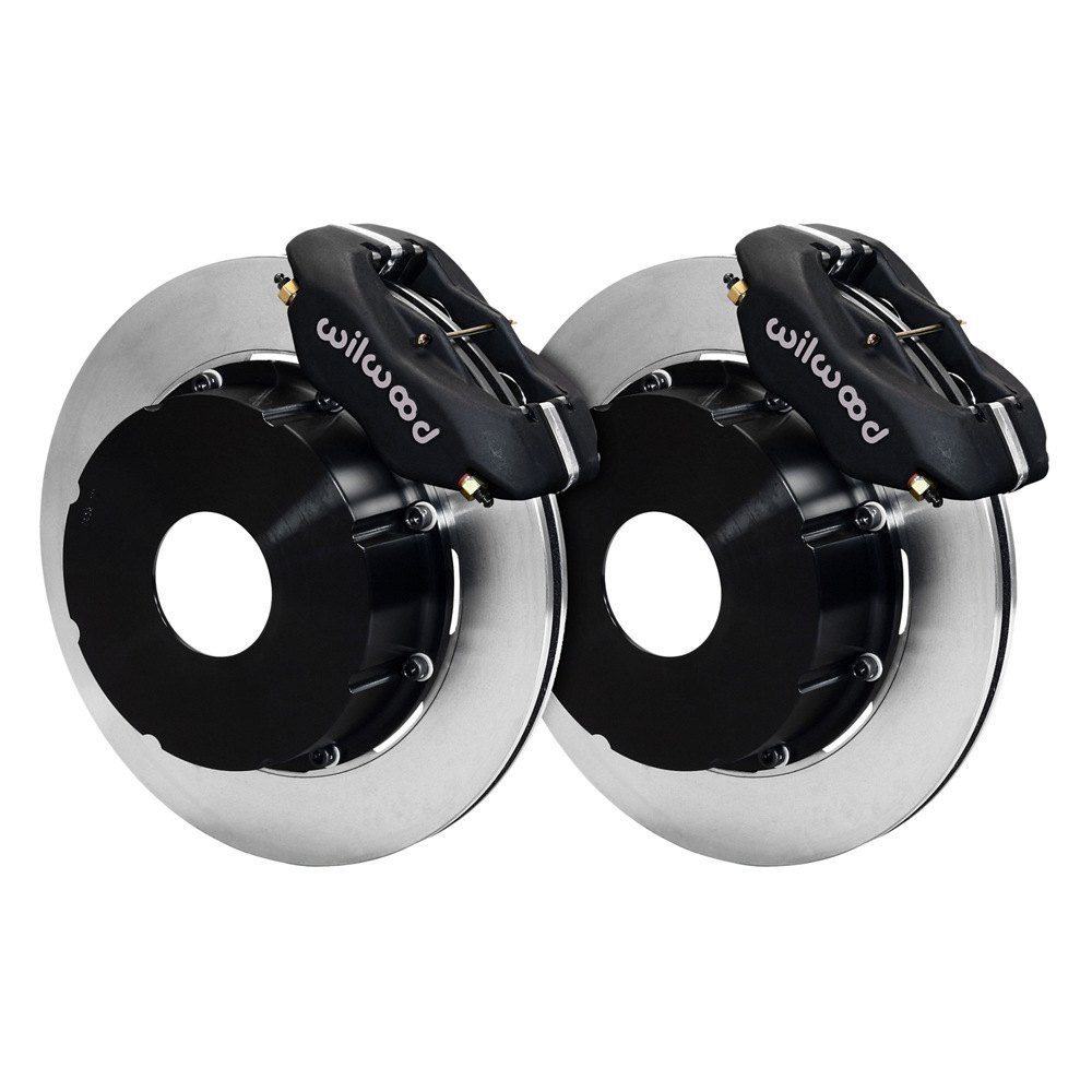 Wilwood® 1403722B Street Performance Plain Rotor Dynalite Caliper Rear Brake Kit with