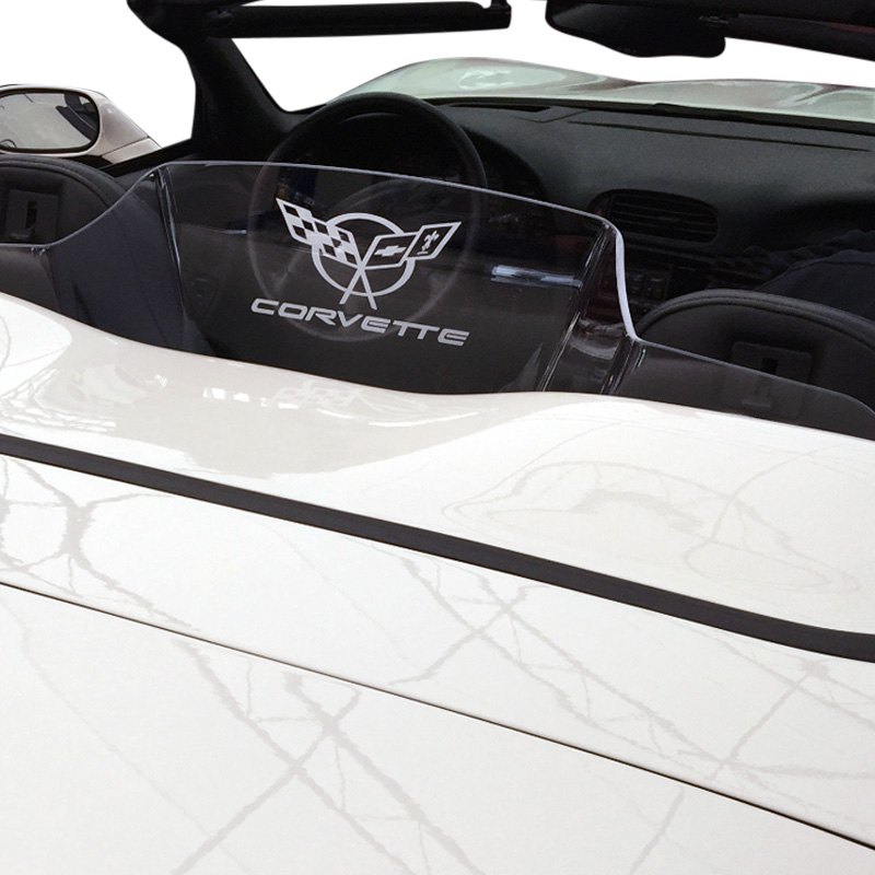 WindRestrictor® C5 WRclear00 Wind Deflector