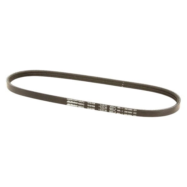 ACDelco Professional 6K841 Standard V-Ribbed Serpentine Belt Fits Select: 2