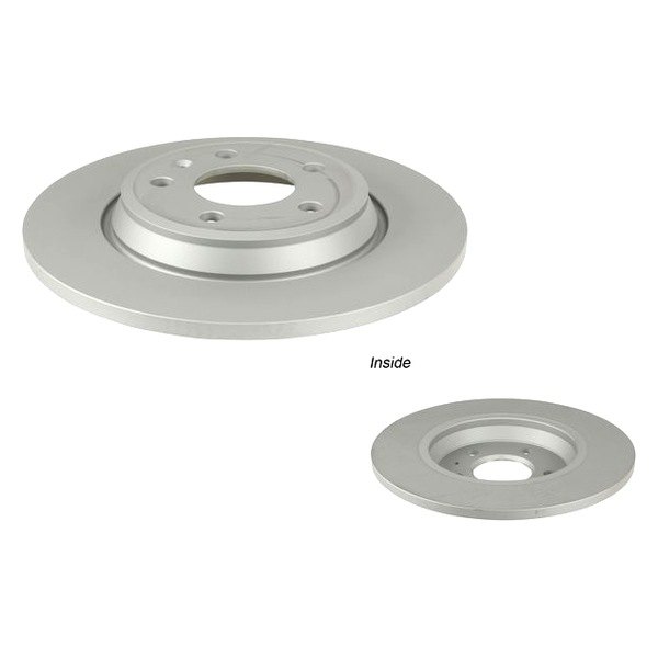 Zimmermann® 100.3333.20 CoatZ Plain Solid Rear Brake Rotor