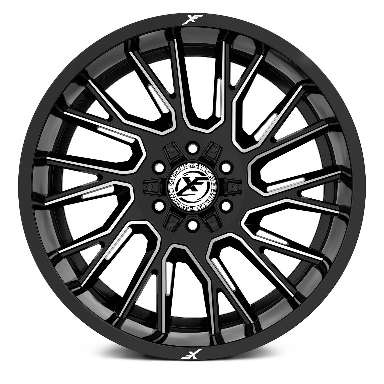 XF OFFROAD® XF230 Wheels Gloss Black with Milled Accents Rims
