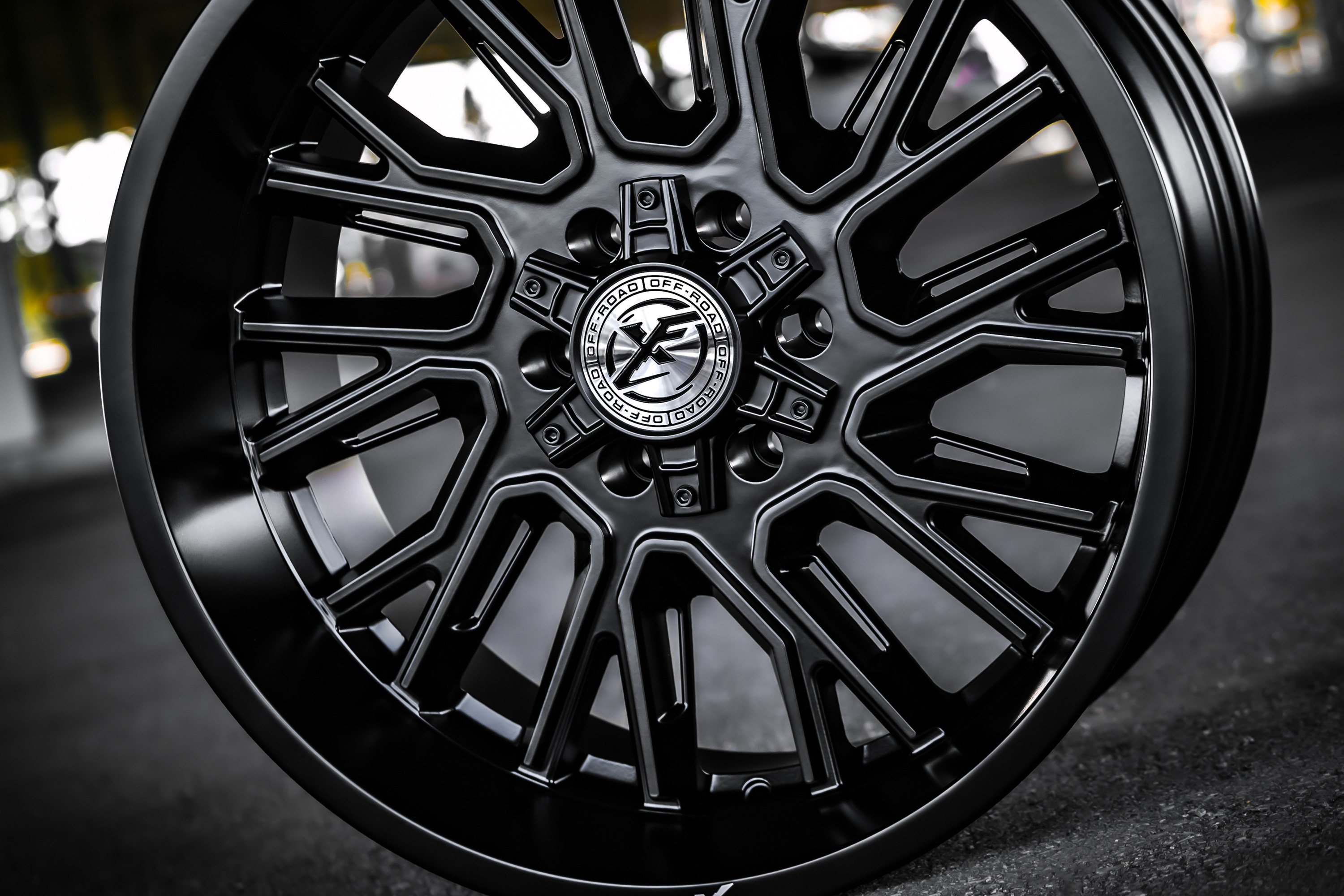 XF OFFROAD® XF230 Wheels Satin Black Rims XF23020106135139724SB