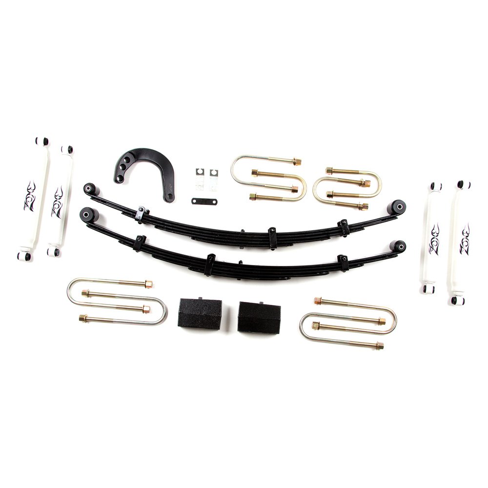 Zone Offroad® C10N 4" x 4" Front and Rear Suspension Lift Kit