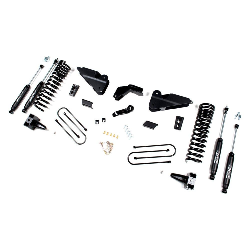Zone Offroad® D52N 6.5" x 5" Radius Arm Front and Rear Suspension